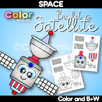 Preview of Space Satellite Craft | Space Theme Activities | Outer Space