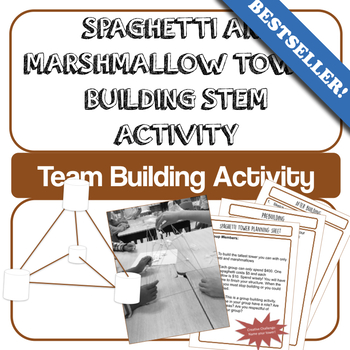 Preview of Build a Spaghetti and Marshmallow Tower (STEM) Activity