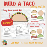 Build a Taco Craft Kit Free activity