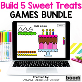 Build 5 Sweet Treats Speech Therapy, Digital Games,  Boom 