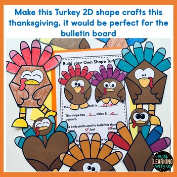 Build a Turkey Activity Bundle | Thanksgiving Fine Motor Skill Activity