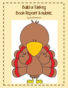 Preview of Build a Turkey Book Report