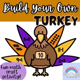 Build a Turkey Math Craft | Thanksgiving Activity