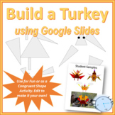 Build a Turkey Using Triangles in Google Slides