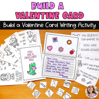 Build a Valentine Card Friendly Letter Writing Activity Center | TpT