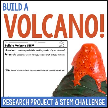 Preview of Build a Volcano STEM Activity