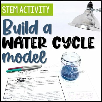 Preview of Water Cycle Model - STEM Activity & Assessment