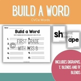 Build a Word | CVCe | Onset & Rime | Phonics | Phonemic Awareness