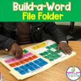 Build-a-Word File Folder FREEBIE