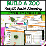 Build a Zoo Project Based Learning 4th Grade Math PBL Area