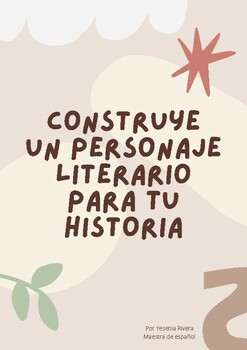 Preview of Build a literary character (Spanish version)