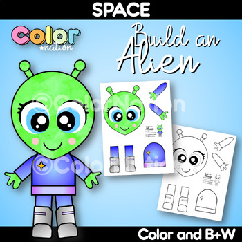 Preview of Alien Craft | Space Theme Activities | Outer Space | Space Monster