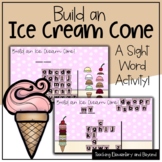 Build an Ice Cream Cone: Mystery Sight Word "Hangman" Twis