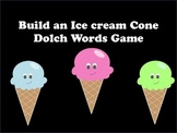 Build an Ice Cream Cone Sight Word