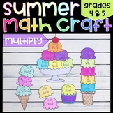 Build an Ice Cream Multiplication Craft