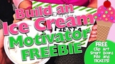 Build-an-Ice Cream Student Motivator FREEBIE Pack