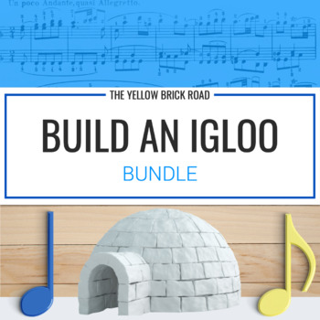 Preview of Build an Igloo Bundle: interactive winter rhythm games - music rhythm games