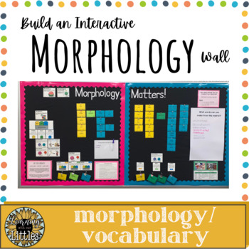 Preview of Build an Interactive Morphology Wall! (The Science of Reading, SWI, Vocabulary)