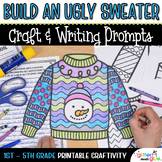 Build an Ugly Christmas Sweater Craft, December Writing Ac