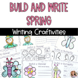 Build and Write Spring and St Patricks Day Writing Activities