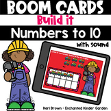 Build it Ten Frames with sound - Boom Cards