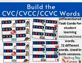 Build the CVC/CVCC/CCVC Word | Unifix Cube Centers | Kinde