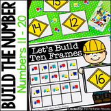 Build the Number Using Mini Erasers Kindergarten Math: Num