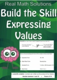 Build the Skill - Expressing Values