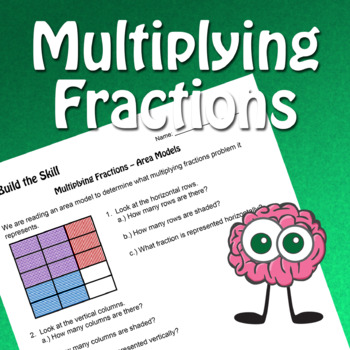 Preview of Build the Skill - Multiplying Fractions