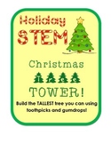 Build the Tallest Christmas Tree Tower Holiday STEM Challenge