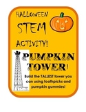 Build the Tallest Pumpkin Tower Halloween STEM Challenge!