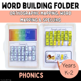 Build the word folder CVC and digraphs