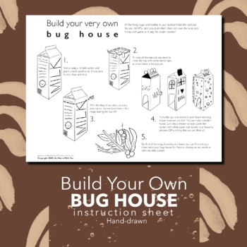 Preview of Build your own Bug House | Instructional Resource