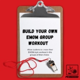 Build your own EMOM (every minute on the minute) Group Workout 
