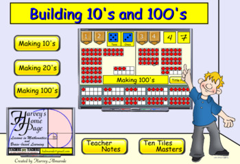 Preview of Building 10's and 100's