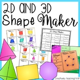 Building 2D and 3D Shapes