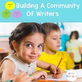 Building A Community of Writers K-2: Procedural Writing Wo