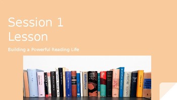 Preview of Building A Reading Life PPT
