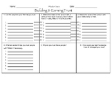 Building And Earning Trust Worksheet