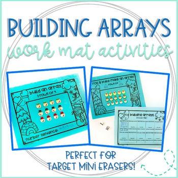 Have you picked up the new Winter mini erasers from Target yet? These  center activities go perfectly with them - and you can use the snowmen and  fox