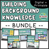 Building Background Knowledge Digital Templates *BUNDLE*