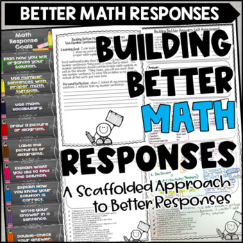 Building Better Math Responses By Runde S Room Tpt