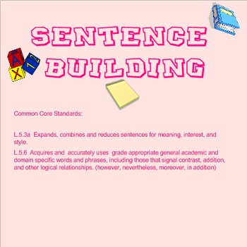 Preview of Building Better Sentences