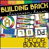 Building Block Classroom Decor | LEGO Inspired