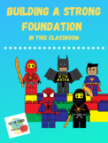 Building Block Themed Posters