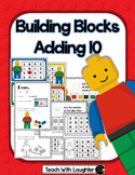 Building Blocks Adding 10 Math Station