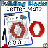 Building Blocks Letter Mats