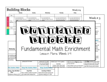 Preview of Building Blocks: Weeks 1-4