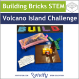 Building Bricks STEM Volcano Island Engineering Design Challenge