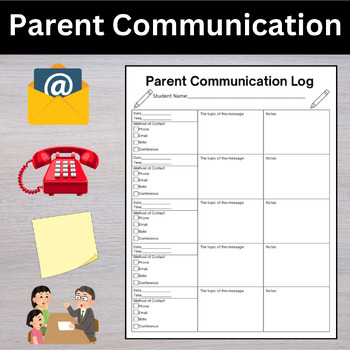 Preview of Building Bridges: Foster Stronger Connections with Your Parent Communication Log